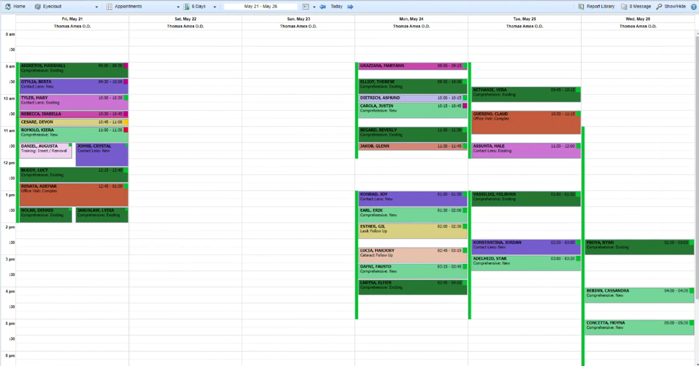 screenshot of Eye Cloud Pro